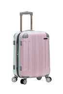 ROCKLAND LONDON HARDSIDE SPINNER WHEEL LUGGAGE CARRY-ON 20-INCH MULTICOLOR MINT - Brand New