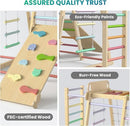 BlueWood Upgraded Indoor Jungle Gym 9-in-1 Playground Kids Climbing Toys - Like New