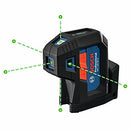 BOSCH GPL100-50G GREEN-BEAM SELF-LEVELING ALIGNMENT LASER - BLACK/BLUE - Like New