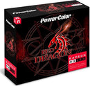 POWERCOLOR RADEON 550 2GB GDDR5 GRAPHICS CARD AXRX-550-2GBD5-HLEV2 - BLACK - Like New