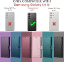 FLIPALM Wallet Case for Samsung Galaxy S25 FE RFID Blocking Card Holder - Blue - Like New