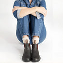 BLUNDSTONE 500 CHELSEA BOOTS UNISEX STOUT BROWN MEN 13 WOMEN 15 - Like New