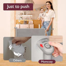 Momcozy Retractable Easy-to-Use Mesh Baby Gate B08V8QBXCW - White - Brand New