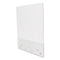 DEFLECTO MOUNTING SAFETY BARRIER FULL SHIELD BRACE ACRYLIC 2/CARTON - CLEAR - Brand New