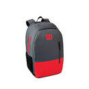 WILSON Team Backpack Red/Gray - Brand New
