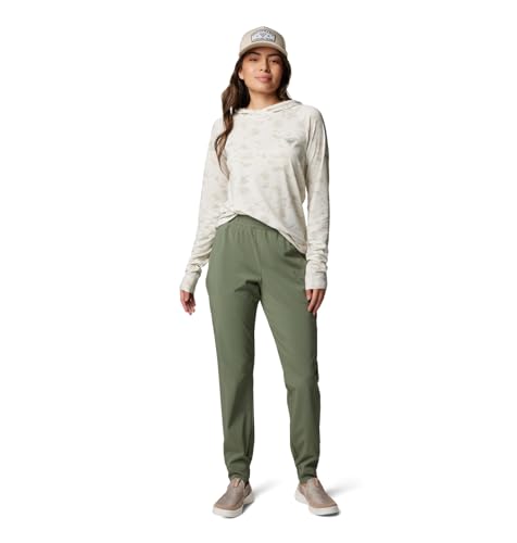 COLUMBIA WOMEN'S PFG UNCHARTED PULL ON PANT - CYPRESS - SIZE L - Brand New