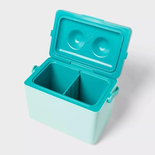 SUN SQUAD HARD SIDED COOLER - 16CANS/11QT - SUN SQUAD™ - ASSORTED GREENS - Like New
