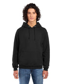 GENERIC NORTH POLE AND MORE, UNISEX FLEECE PULLOVER HOODIE,SIZE: MEN 2XL - BLACK - Like New