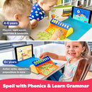 PLAYSHIFU WORD WIZ PLUGO LETTERS LEARNING KIT BUILD READING SPELLING - BLACK - Like New