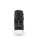208253 SOREL WOMENS KINETIC IMPACT NXT MID BOOT WATERPROOF BLACK/SEA SALT SIZE 7 - Like New