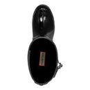 WFT1000RGL HUNTER WOMEN'S TALL GLOSS RAIN BOOTS SIZE 5 BLACK - Like New