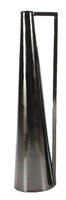Deco 79 Metal Geometric Decorative Vase Slim Cone Centerpiece Vases - Gold - Brand New