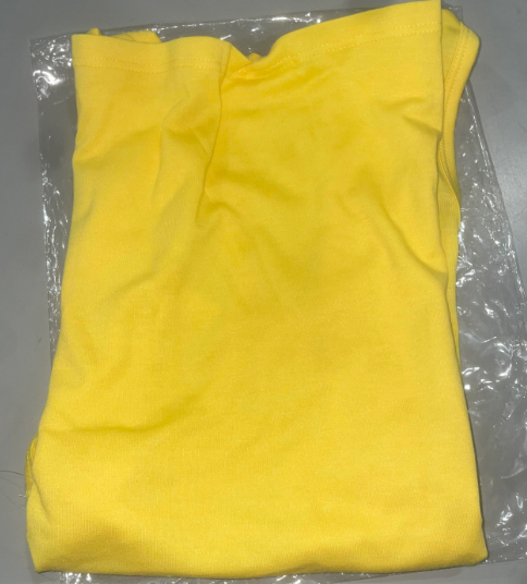 STUDIO 33 WOMEN'S SOLID SLEEVELESS RACERBACK TANK TOP - SIZE: WOMEN S - YELLOW - Like New