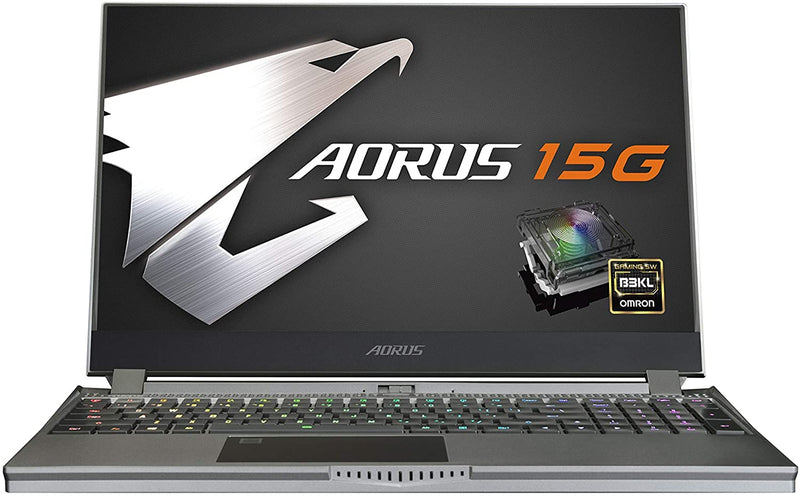 For Parts: AORUS 15G WB 15.6" i7 16 512GB RTX 2070 15G-WB-8US2130MH DEFECTIVE SCREEN