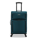 U.S. TRAVELER Anzio Softside Expandable Spinner Luggage 26" US08120E26 - TEAL - Brand New