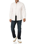 AEM20182FW22 AMAZON ESSENTIALS MEN'S SLIM-FIT STRETCH OXFORD L PALE PINK - Like New