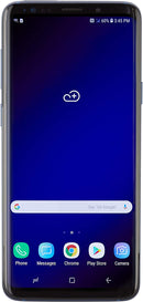 For Parts: GALAXY S9+ 64GB VERIZON - CORAL BLUE - PHYSICAL DAMAGE-CRACKED SCREEN/LCD