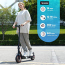 iScooter i9 Electric Scooter Foldable, 350W, 18 Mile Range, 19 MPH, E9-PRO-BLACK - Like New