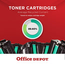 OFFICE DEPOT BLACK EXTRA-HIGH YIELD TONER CARTRIDGE REPLACEMENT - BLACK - Brand New