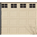 HOUSEHOLD ESSENTIALS MAGNETIC FAUX GARAGE DOOR WINDOWS 16 PIECES 216-BLK - BLACK - Like New