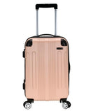 ROCKLAND LONDON HARDSIDE EXPANDABLE LUGGAGE SPINNER WHEELS 28-24-20-INCH - BIEGE - Like New