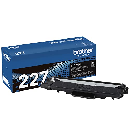 Brother Genuine TN227 TN227BK High Yield Toner Cartridge Replacement Black Toner Brand New