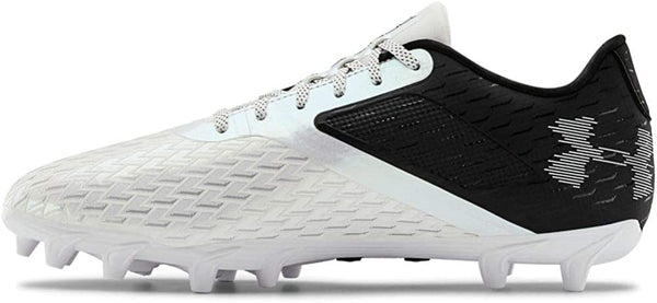 3023191 Under Armour Blur Select Low Mc Football Black/White 8 - Like New