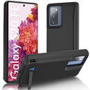 SlaBao Galaxy S20 fe Battery Case 5000mAh Kickstand Dual Device Charging Black Like New