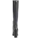 KL445655 KARL LAGERFELD PARIS WOMEN'S VANI KNEE HIGH BOOTS SIZE 6 BLACK - Like New