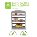 DELTA CHILDREN MYSIZE BOOKSHELF GREENGUARD GOLD CERTIFIED DCH-3TSHELF - GRAY - Like New
