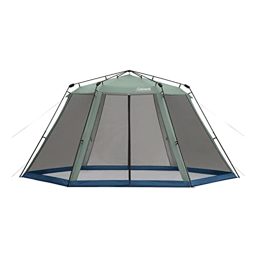 COLEMAN SKYLODGE INSTANT SETUP SCREENED CANOPY TENT, 15X13FT, 2156417 - MOSS - Like New