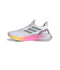IE0524 ADIDAS WOMEN'S PUREBOOST 5 RUNNING SNEAKER WHITE/SILVER MIX SIZE 8.5 - Like New