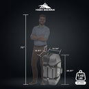 HIGH SIERRA® FAIRLEAD 28IN. WHEELED DUFFEL - BLACK - Like New