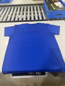 JUMP START POLYESTER SHORT SLEEVE SHIRT - SIZE: MEN XL - ROYAL BLUE - Brand New