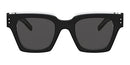 DG4413 Dolce Gabbana DG4413-675/R5 Sunglasses BLACK/CRYSTAL w/GREY 48mm - Like New