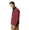 COLUMBIA MEN'S SEQUOIA GROVE HALF ZIP FLEECE LARGE SPICE/BLACK/SPICY PULLS - Brand New