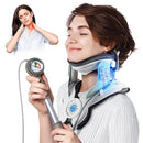 HYBODIES CERVICAL TRACTION DEVICE AIR COLLAR: INFLATABLE NECK STRETCHER - GRAY - Like New