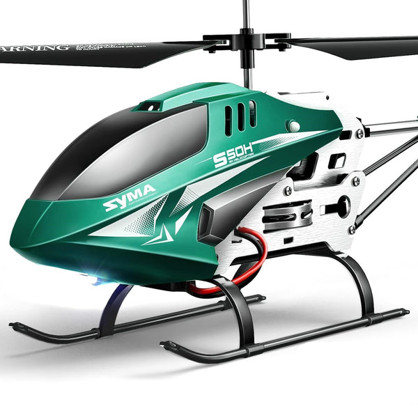 SYMA Remote Control Helicopter, S50H RC Helicopters with 3.5 Channel - Green Like New