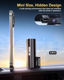 KEYROO 2.5K DASH CAM FRONT, 64GB CARD, WIFI APP - BLACK - Like New