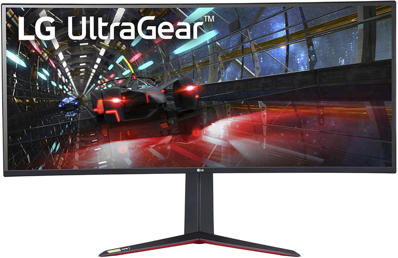 LG 38" QHD Wide Ultragear Curved WQHD+ Nano 1ms 144Hz HDR 38GN950-B - BLACK - Like New