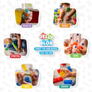 JELLY BLOX FARM SET, 18 PIECES TODDLER & PRESCHOOL BUILDING BLOCKS SV1785 - Like New