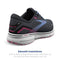 1203801B082 Brooks Women Ghost 15 Running Shoes Ebony/Open Air/Lilac Rose 8 Like New