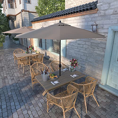 California Umbrella 9' Round Aluminum Outdoor Deck, Pool or Patio Umbrella - Like New