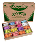 CRAYOLA BULK CRAYON CLASSPACK - 800CT (16 COLORS), 52-8016 - Brand New
