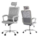 JHK Ergonomic High Back Mesh Lumbar Computer Rolling Task Office Chairs - Gray - Like New