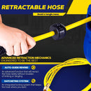 Goodyear Mountable Retractable Air Hose Reel - 1/4" x  50' Ft, 3' Ft Lead-In