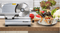 Kitchener Meat Slicer for Deli Cuts, Bread, & Cheese, Electric, 7.5" Stainless