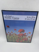 MCS Original Poster Frame 16x20 Lightweight Vertical & Horizontal 2-Pack - BLACK - Like New