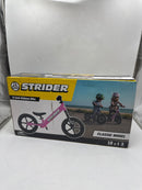 Strider 12” Sport Bike - No Pedal Balance Bicycle for Kids 1 to 4 Years PINK - Like New