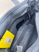 Marc Jacobs The Woven Medium Tote Bag - M0016161-481 - Blue Shadow - Brand New